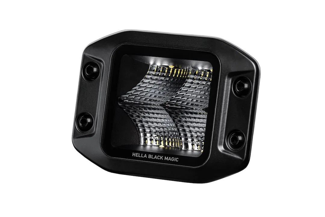 358176831 – HELLA Driving/ Fog Light, LED Bulb 4 LED Bulbs 3.2 Inch Width x 3.3 Inch Height x 2.7 Inch Depth Rectangu...